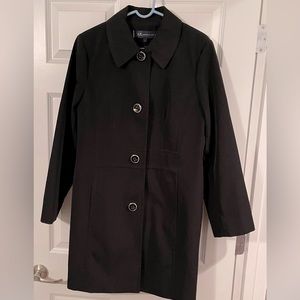 AK Anne Klein NWOT Black Dress Coat/Jacket Size L